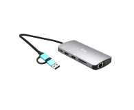 i-tec USB 3.0 USB-C/TB 3x Display Travel Nano Dock LAN PD100 - 1083728 - zdjęcie 4